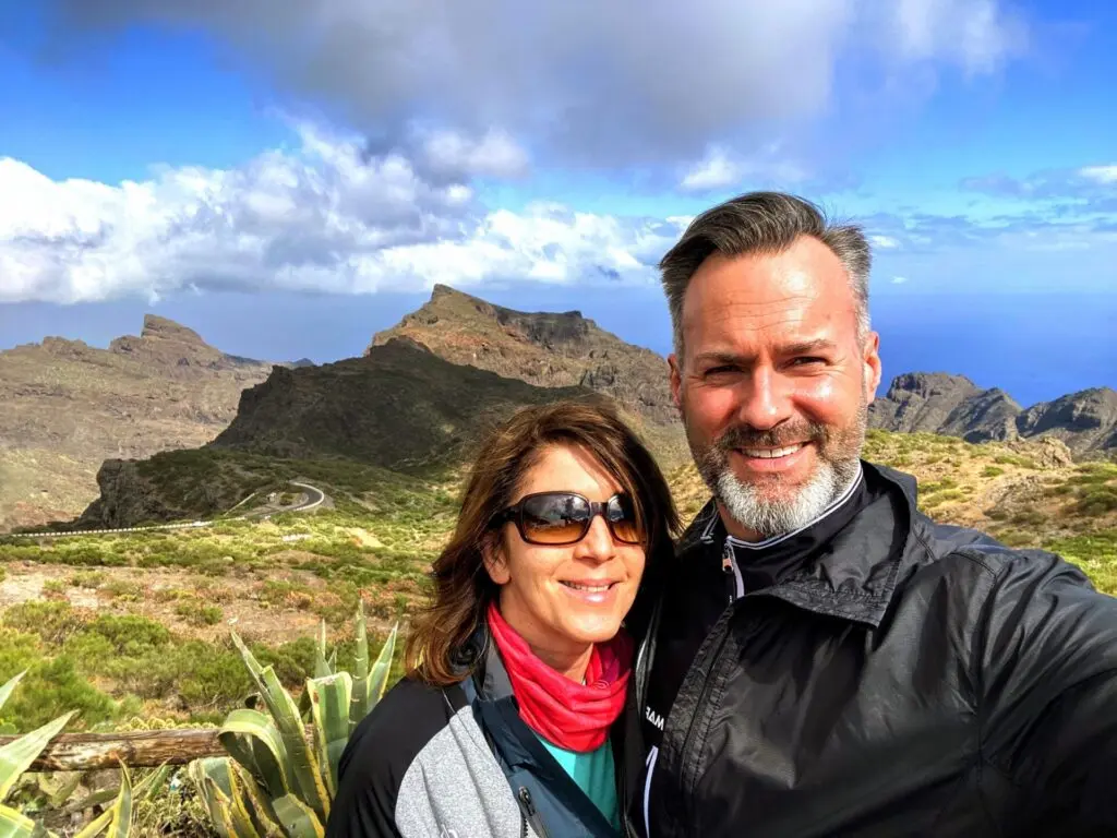 Blick in die Masca-Schlucht auf Teneriffa