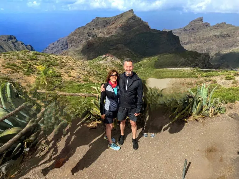 Blick in die Masca-Schlucht auf Teneriffa