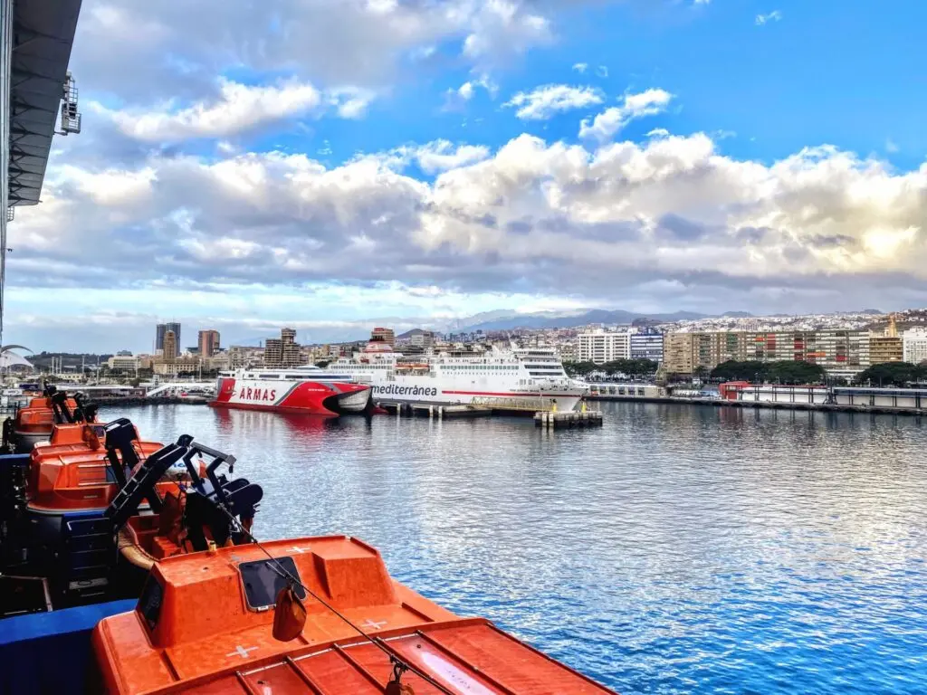 Hafen von Santa Cruz auf Teneriffa