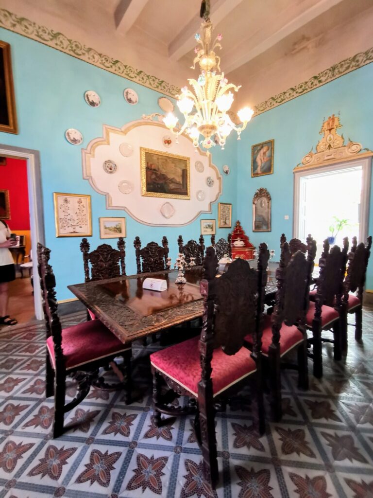 Speißsesall im Casa Rocca Piccola n Valletta