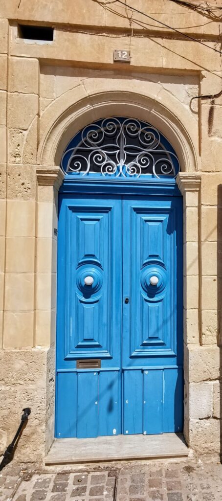 Blaue Tür in Marsaxlokk