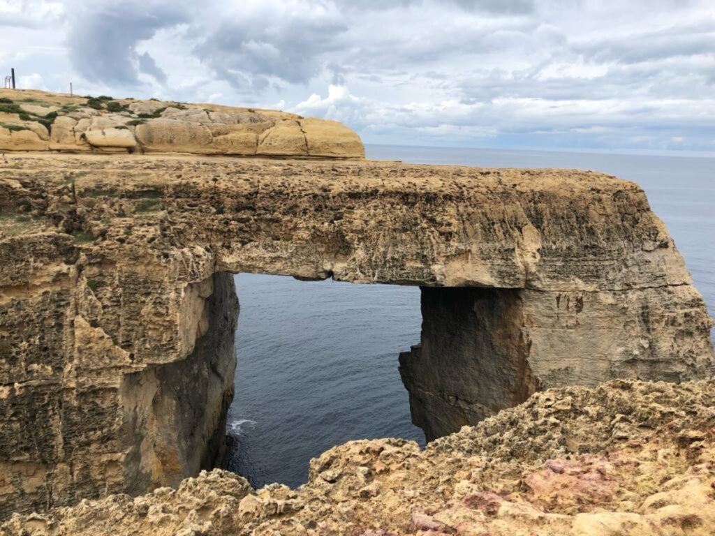 Valletta Blick auf Wied il-Mielah Window