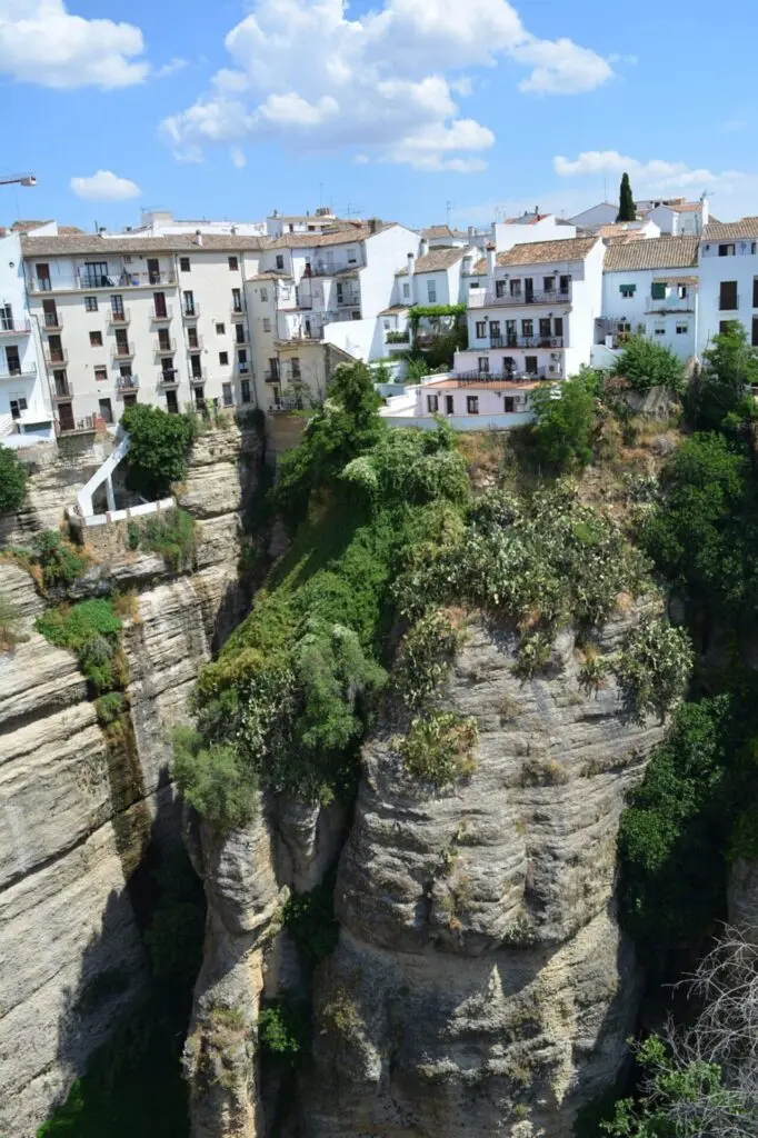 Klippe und Schlucht in Ronda
