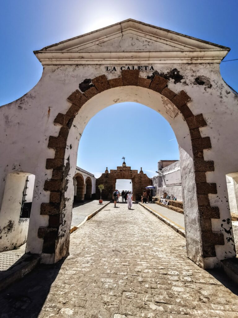 Puerta de la Caleta in Cadiz