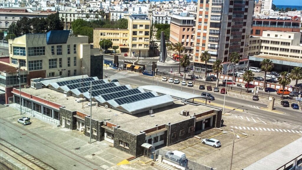 Hafengelände Cadiz