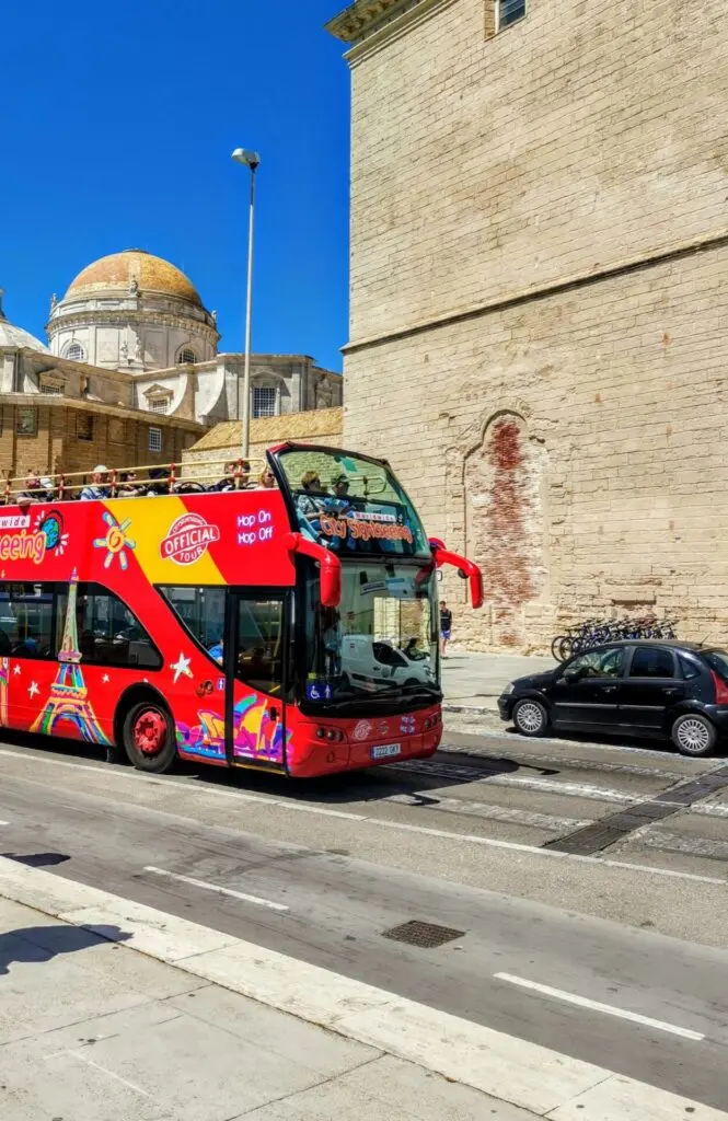 Sightseeing Bus in Cadiz