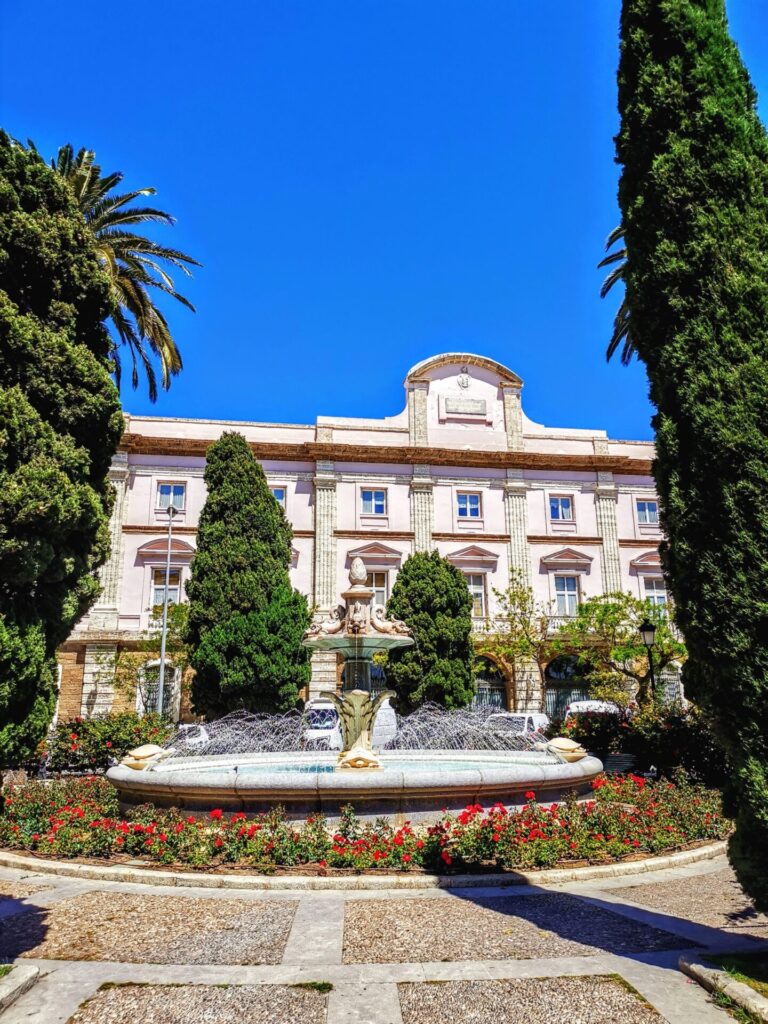 Fuente de la Plaza de las Tortugas Cadiz