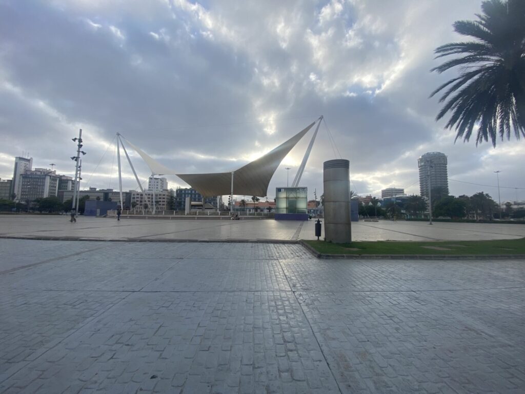 Plaza de Canarias in Gran Canaria Las Palmas