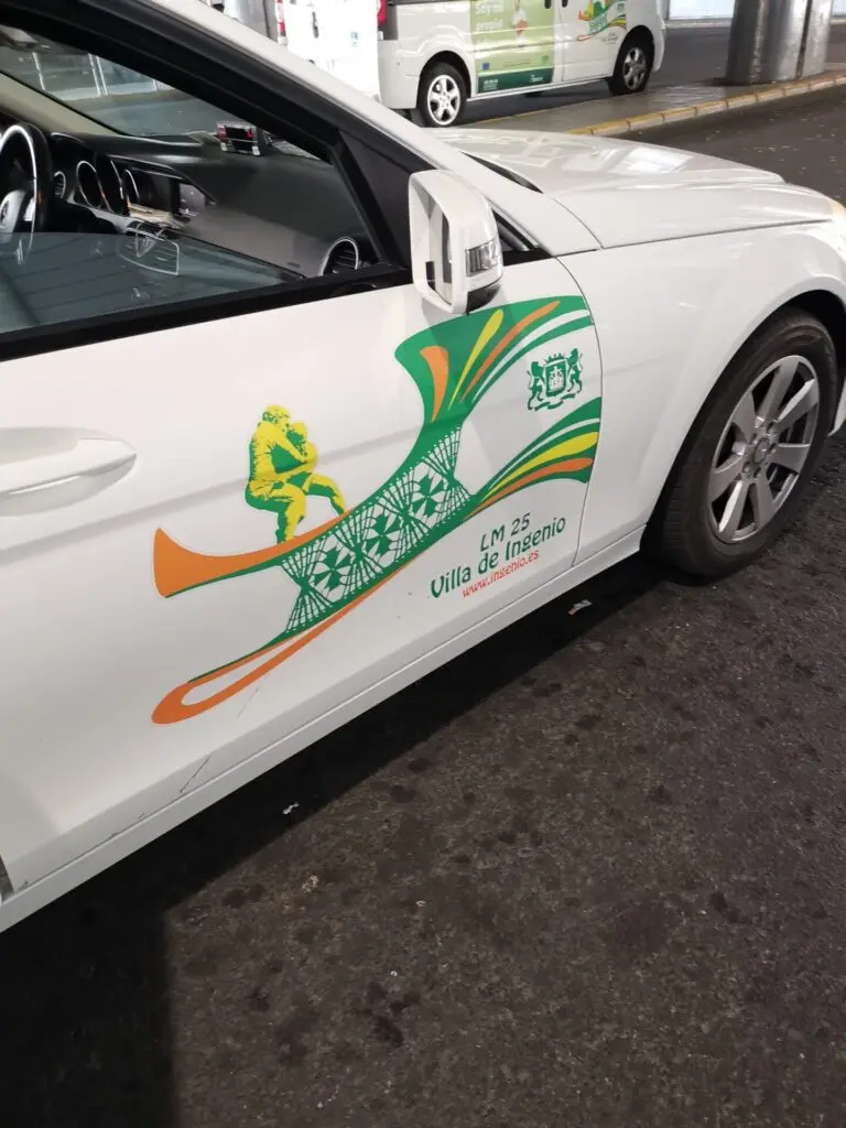 Taxi am Flughafen in Gran Canaria Las Palmas 