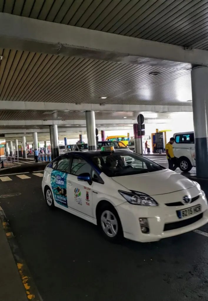 Taxi am Flughafen in Gran Canaria Las Palmas 