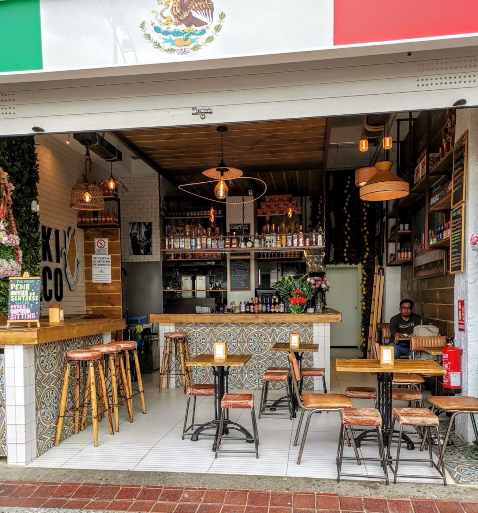 Bar an der Promenade von Gran Canaria Las Palmas 