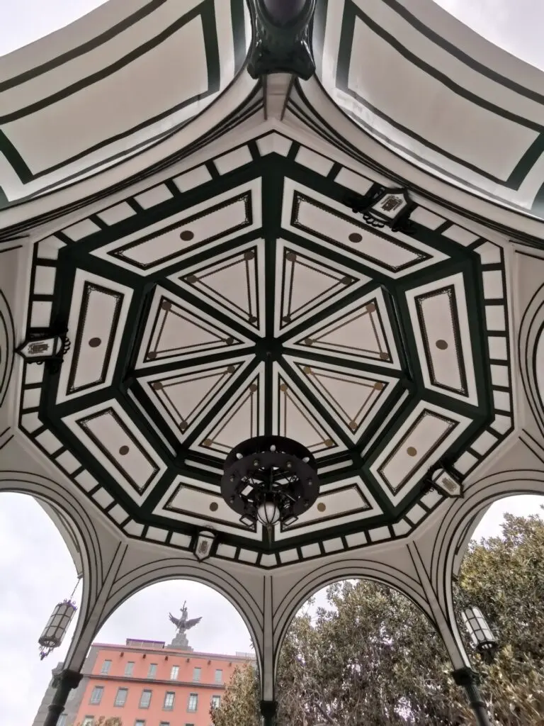 Pavillon Dach im Parque San Telmo Gran Canaria Las Palmas 