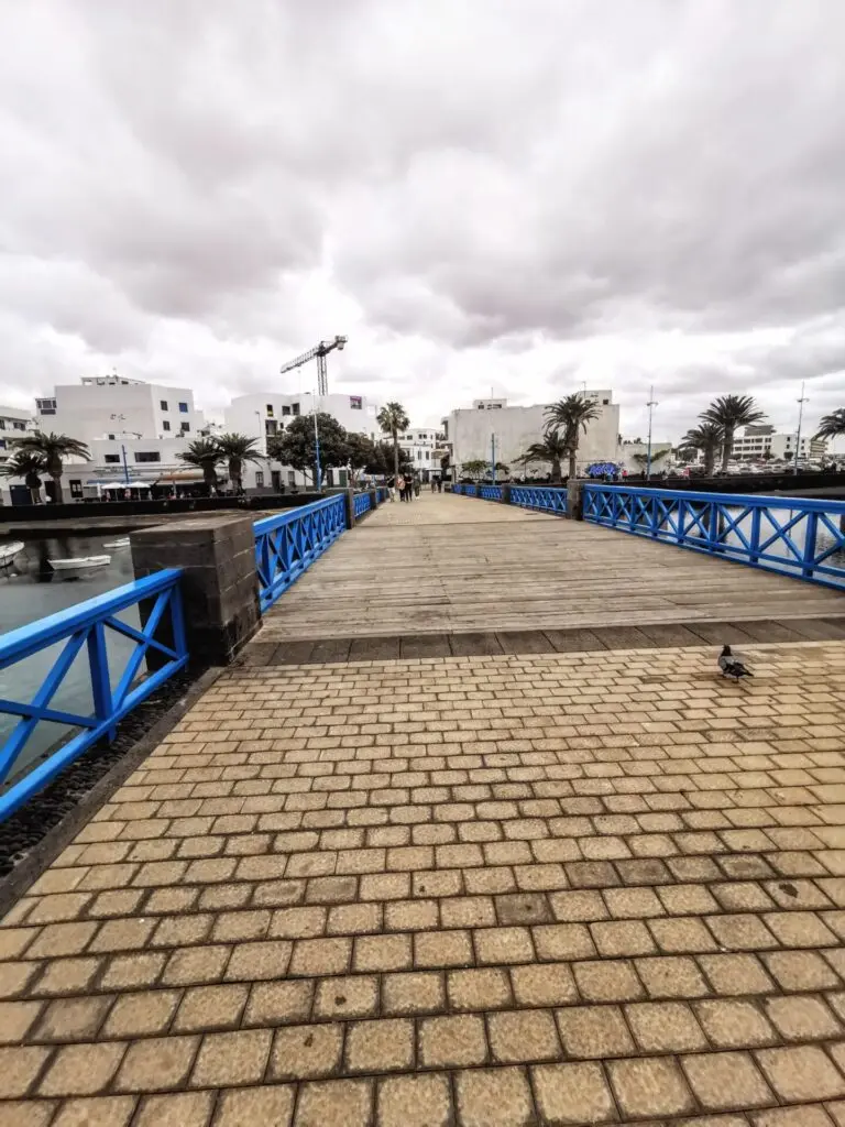 Brücke Puente Charco San Guines in Arrecife
