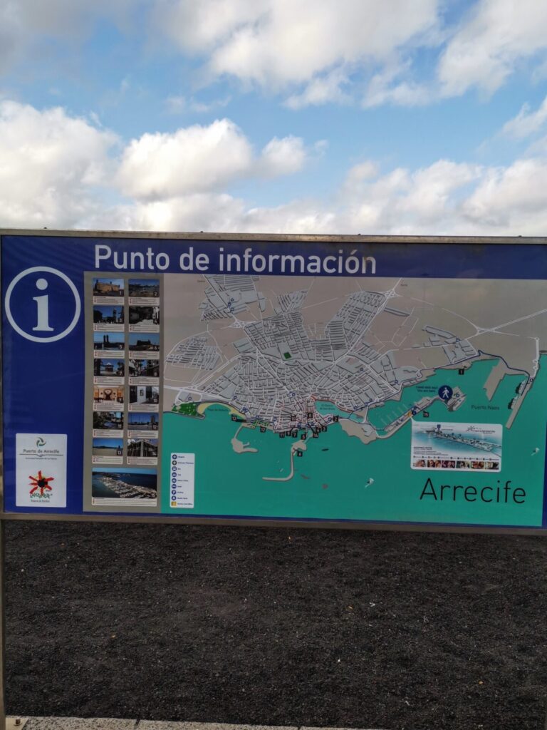 Stadtplan von Arrecife 