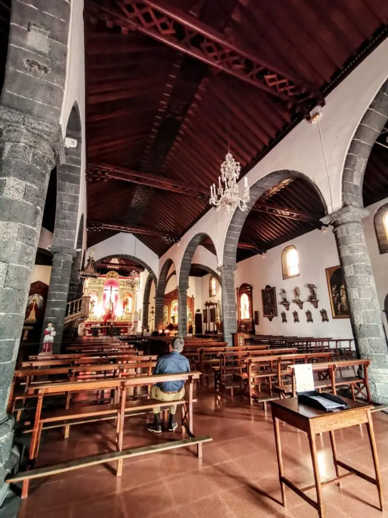 Parroquia de San Ginés  von innen in Arrecife