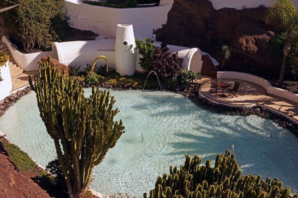 Pool im Lagomar Museum - Museo LagOmar in Lanzarote 
