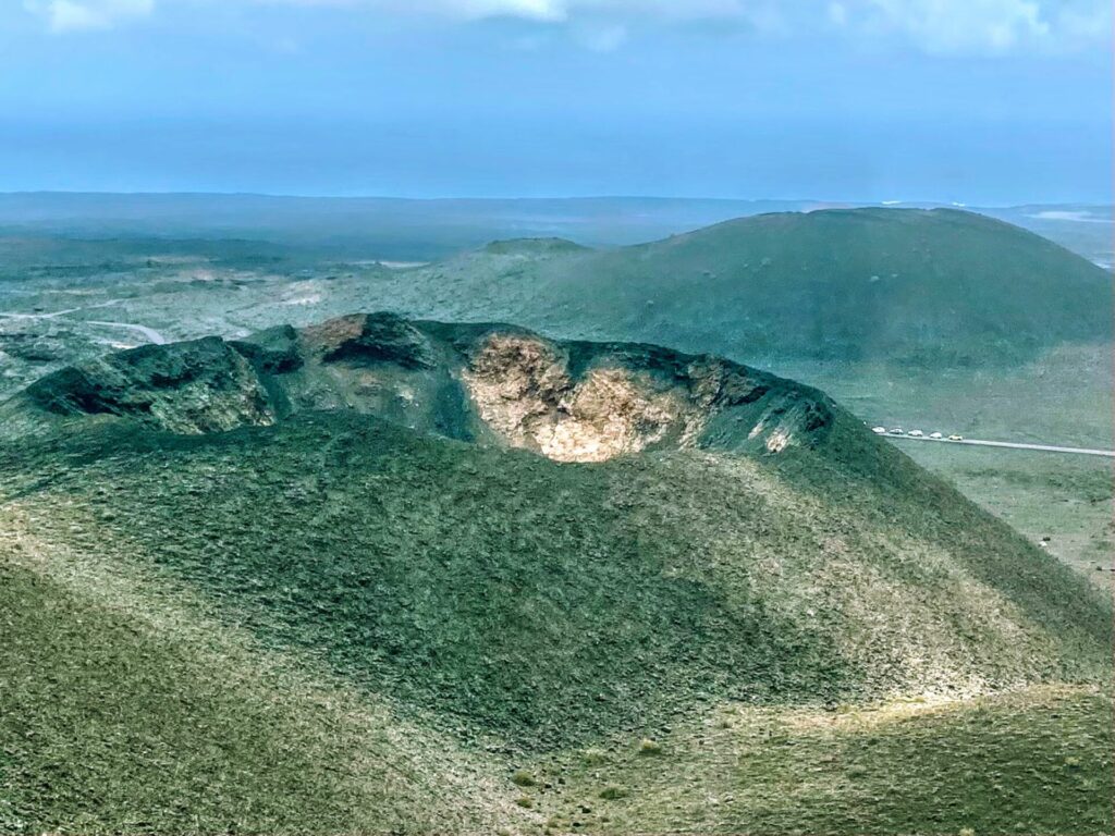 Landschaft im Naturpark Timanfaya in Lanzarote