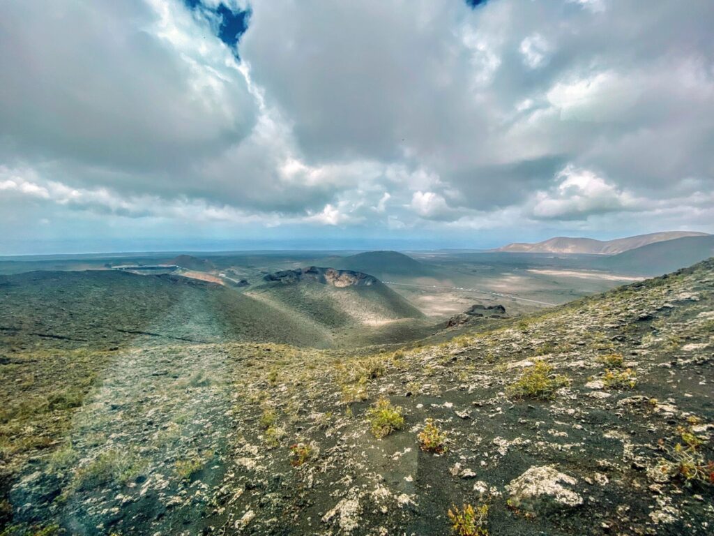 Landschaftg im Naturpark Timanfaya in Lanzarote