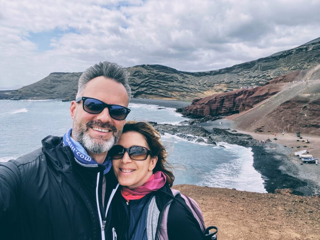 Pärhen am El Golfo und Lago Verde in Lanzarote