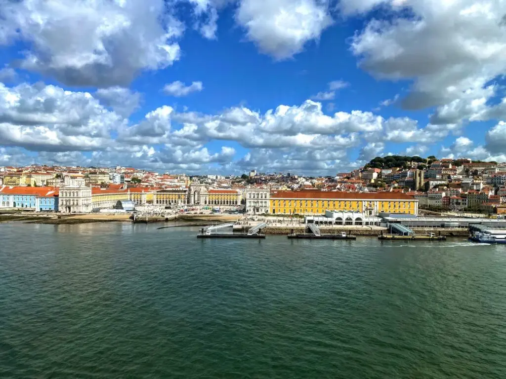 Praca do comercio in Lissabon