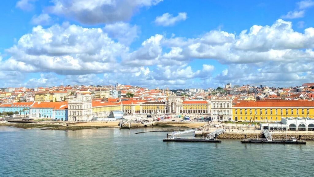 Praça do Comércio in Lissabon