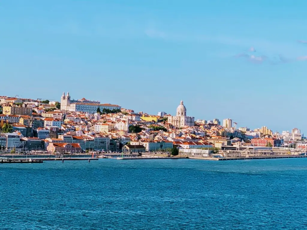 Blick auf Lissabon 