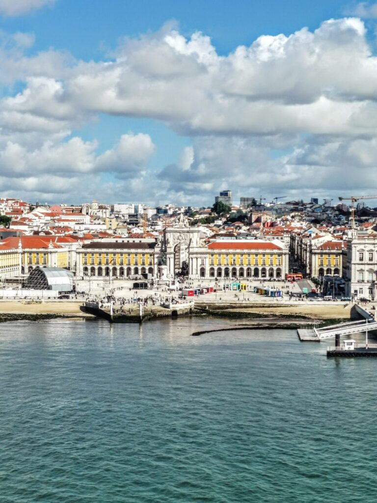 Praca do comercio in Lissabon