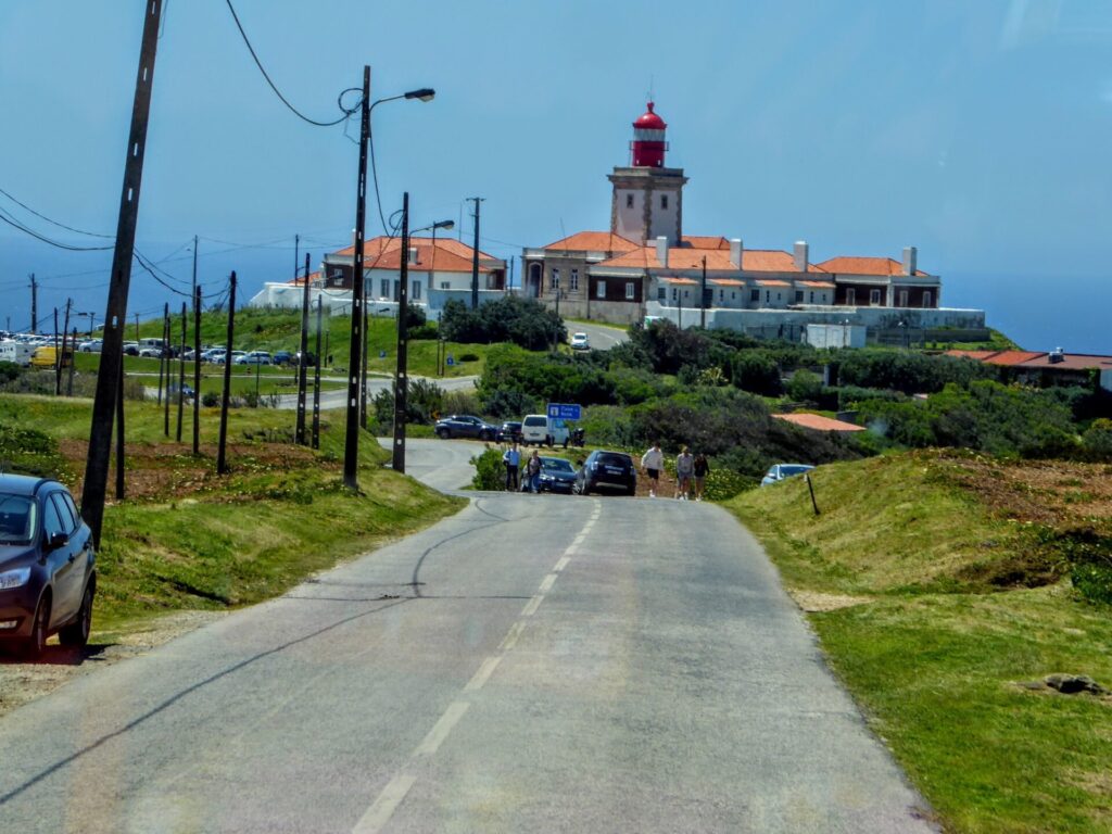 Straße zum Leuchtturm Cabo da Roca
