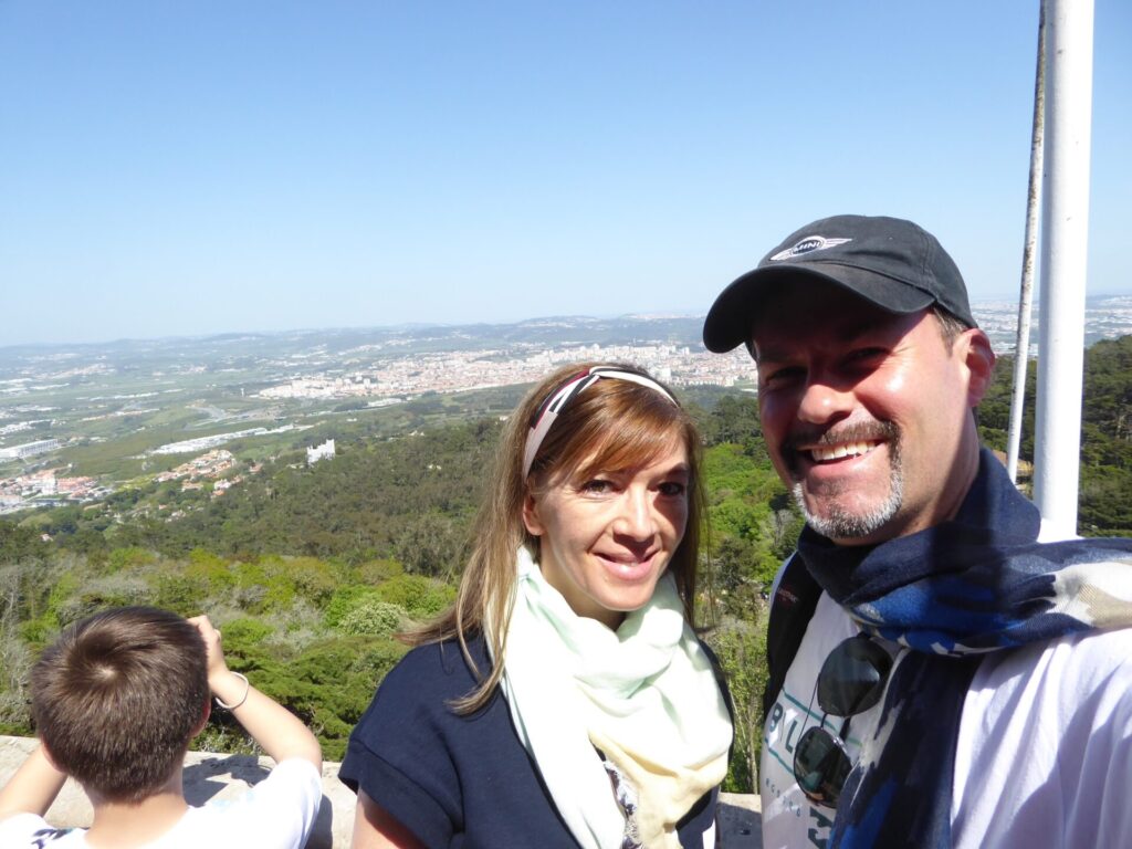 Pärchen im Schlos Sintra 