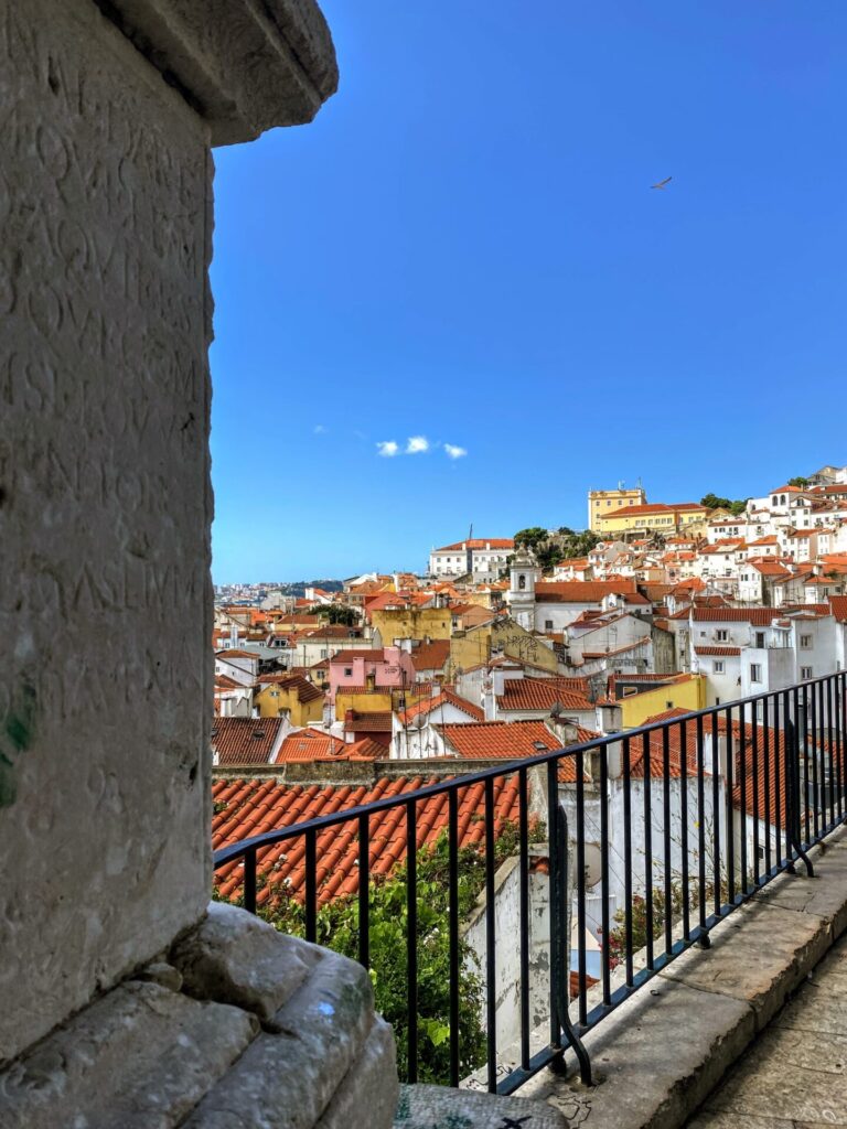 Miradouro in Lissabon