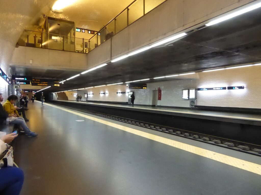 Metro Station in Lissabon