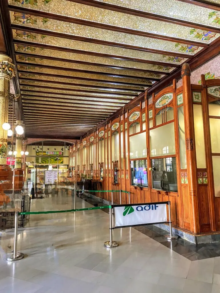 Estació del Nord - Bahnhof Nord in Valencia