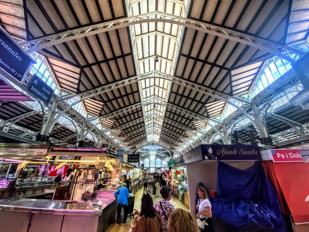Mittelmeer Spanien Valencia Mercat Central