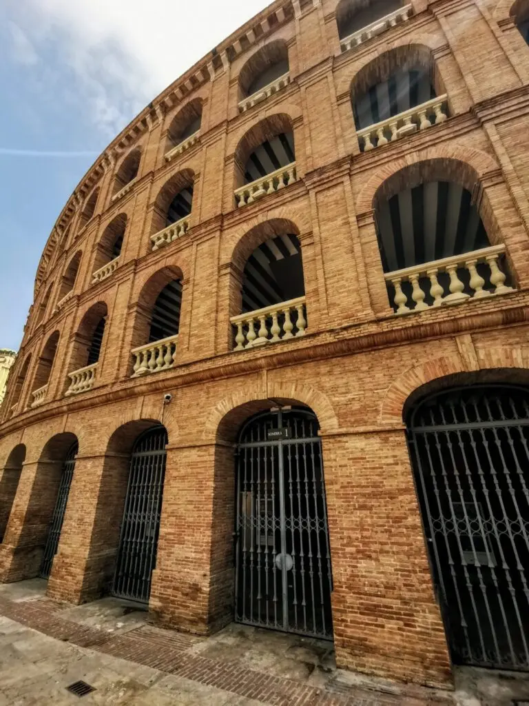 Mittelmeer Spanien Valencia  Stierkampf Arena