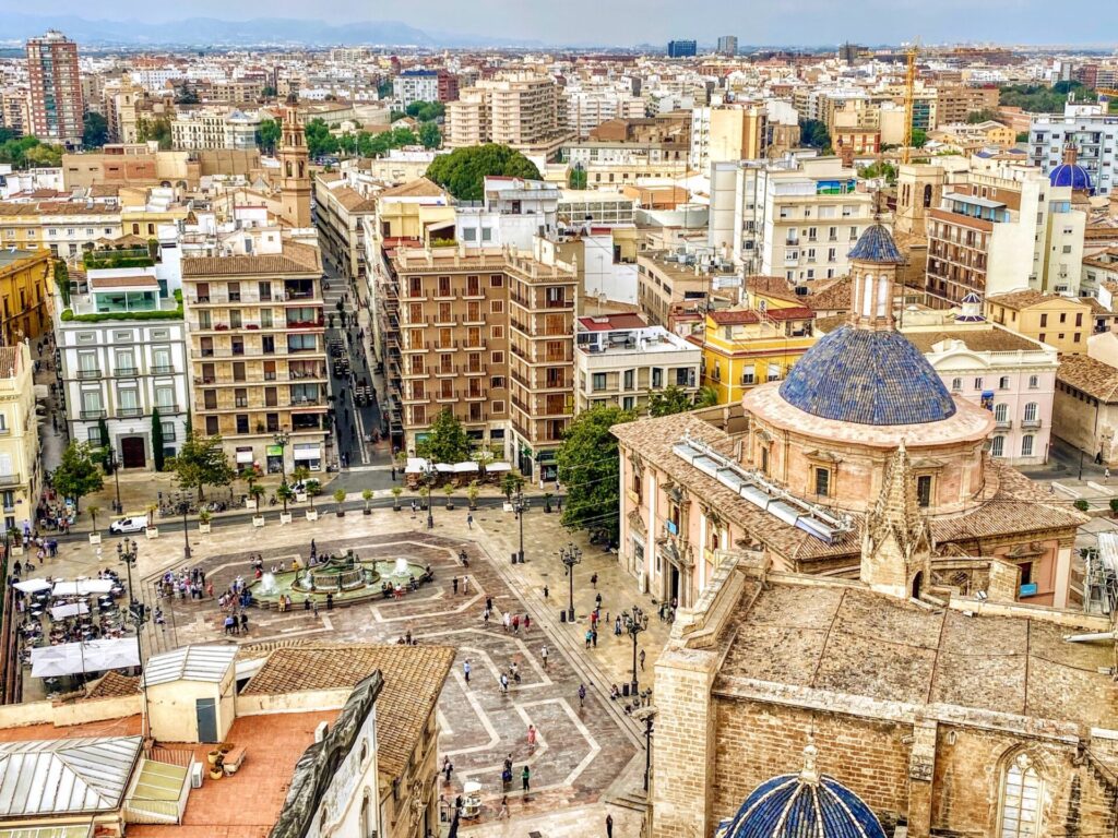 Mittelmeer Spanien Valencia Zentrum View
