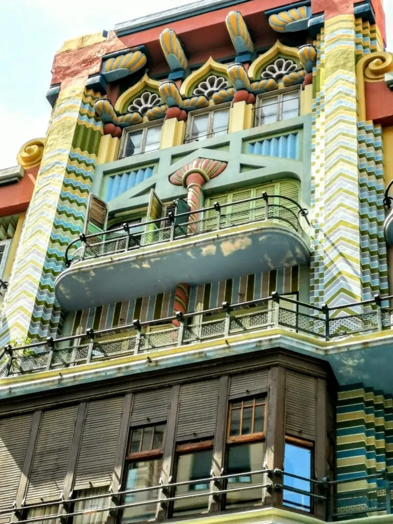 Mittelmeer Valencia Stadt Zentrum Haus Bunt Juden Haus Casa Juda