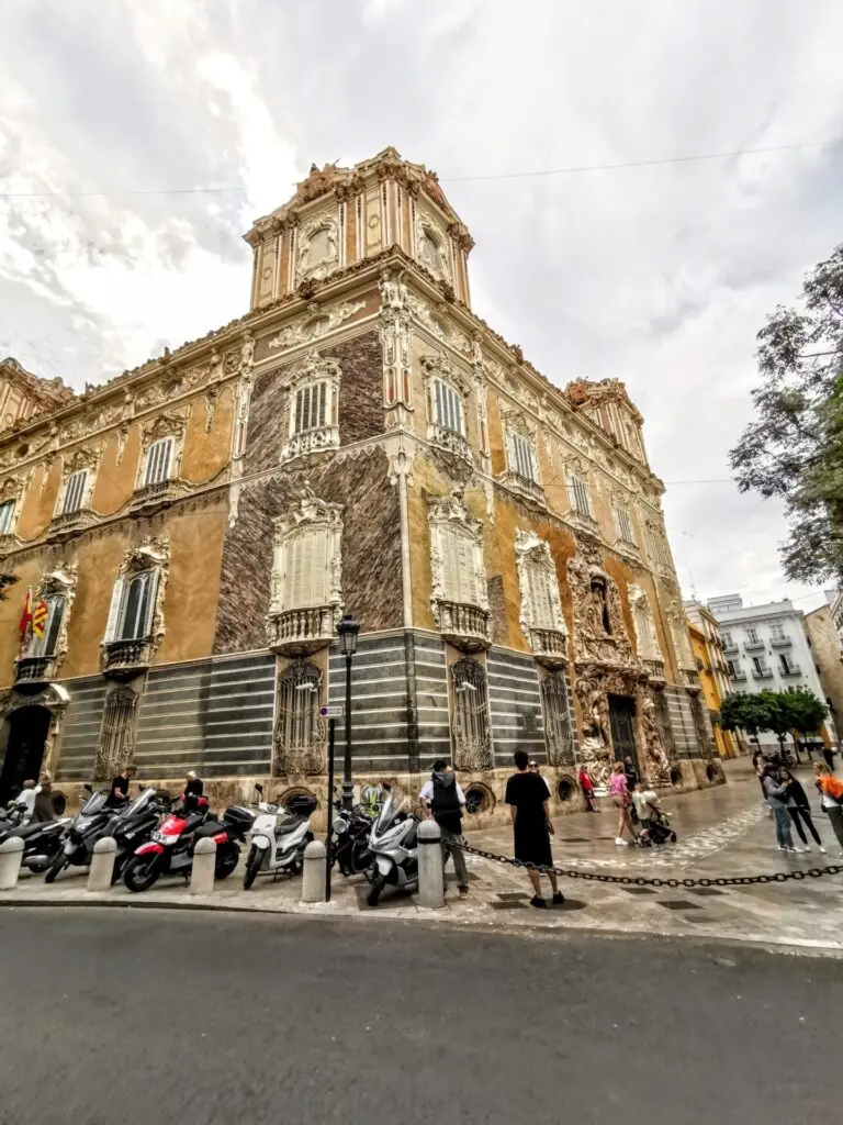 Mittelmeer Valencia Stadt Zentrum Palacio del Marques de Dos Aguas 