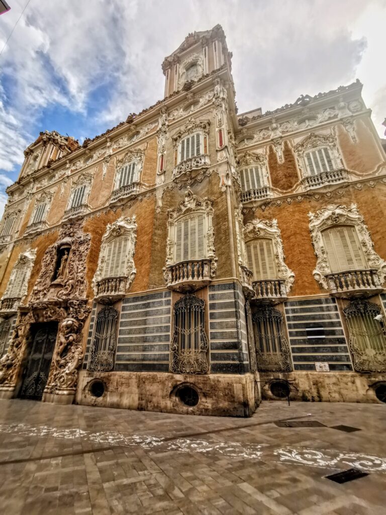 Mittelmeer Valencia Stadt Zentrum Palacio del Marques de Dos Aguas 