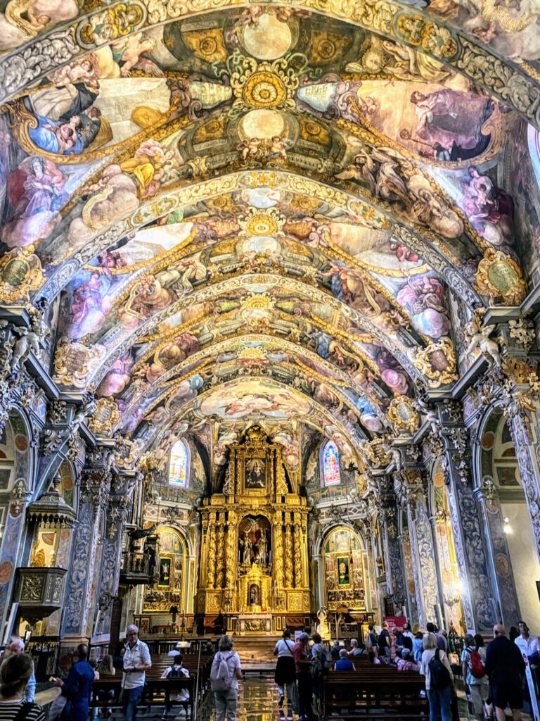 Mittelmeer Valencia Stadt Zentrum Kirche St. Nikolaus und Petrus