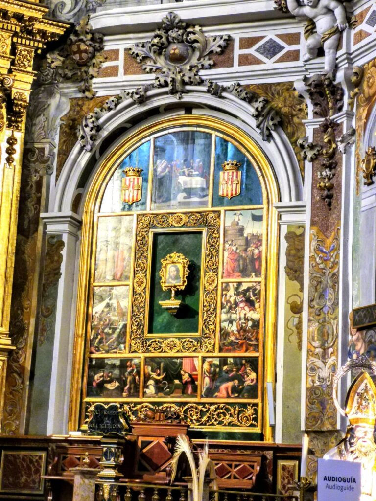 Mittelmeer Valencia Stadt Zentrum Kirche St. Nikolaus und Petrus