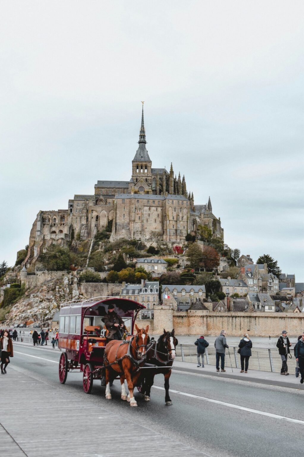 Le Mont-Saint-Michel in der Normandie