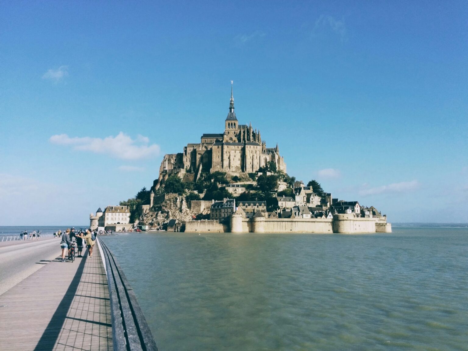 Le Mont-Saint-Michel in der Normandie