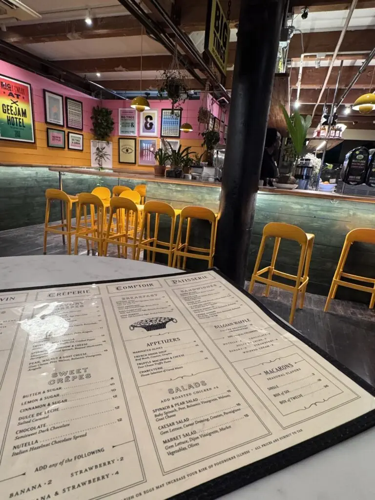Restaurant im Chelsea Market in New York