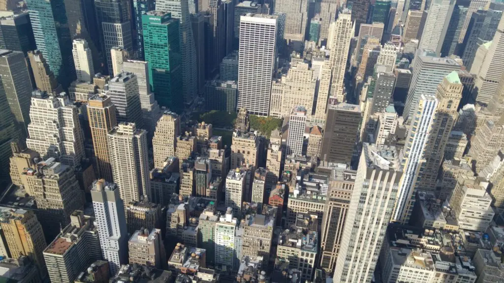 Ausblick vom New York City Empire State Building