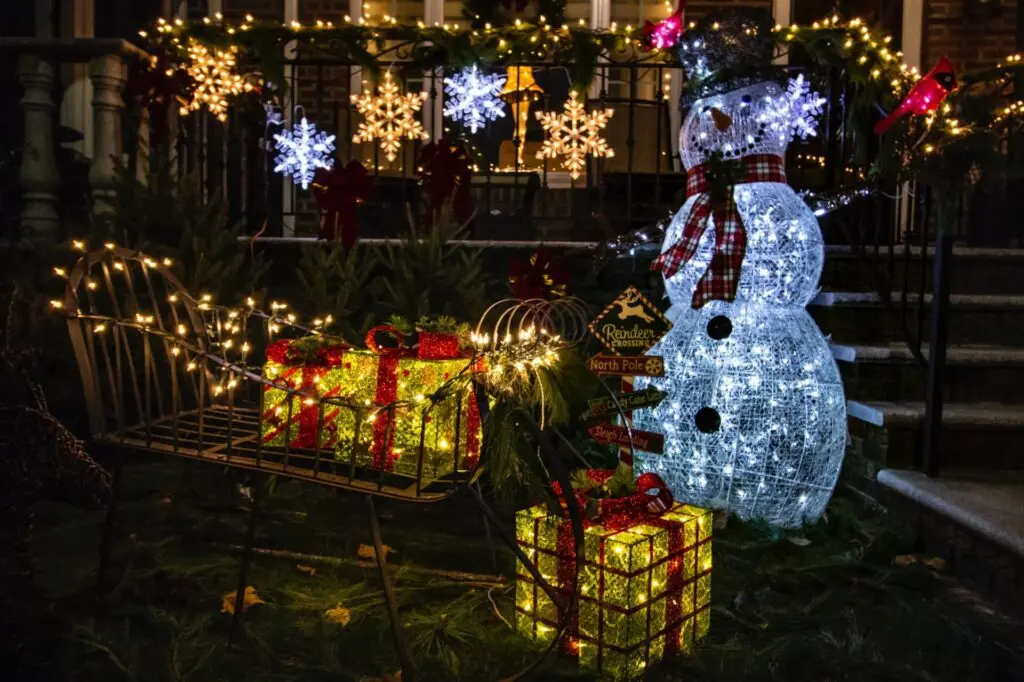  Weihnachtsdeko in  Dyker Heights Brooklyn
