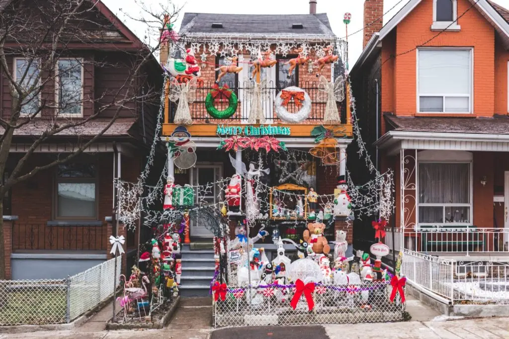  Weihnachtsdeko in  Dyker Heights Brooklyn