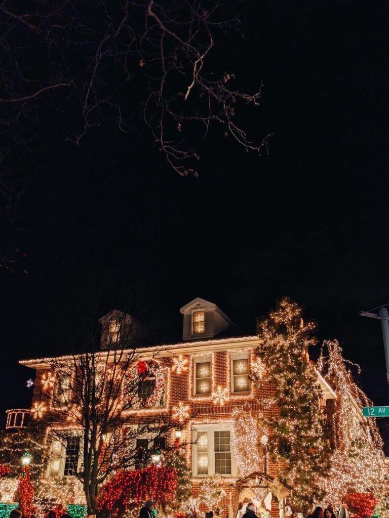 Weihnachtsdeko in  Dyker Heights Brooklyn
