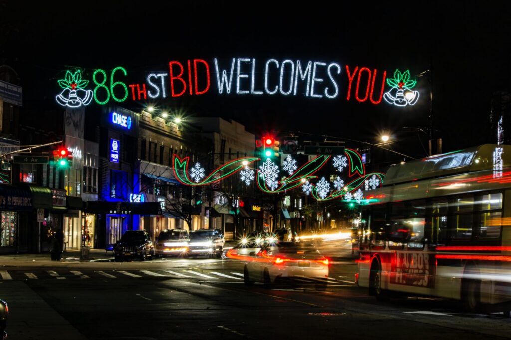 Weihnachtsdeko in Dyker Heights Brooklyn