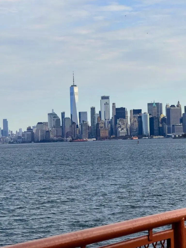 Ausblick Staten Island Ferry auf New York