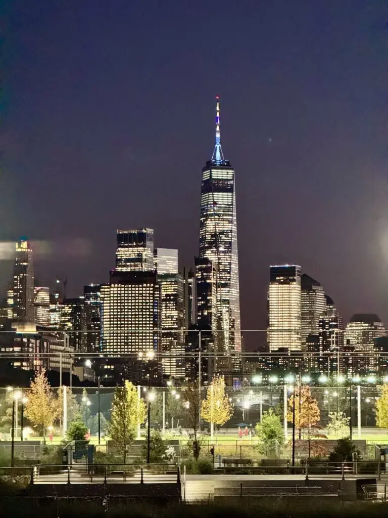 Skyline New York bei Nacht